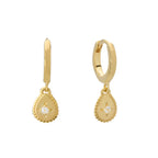 Murkani Reflection Huggies - Yellow Gold