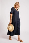Cove Maxi Dress - Indigo