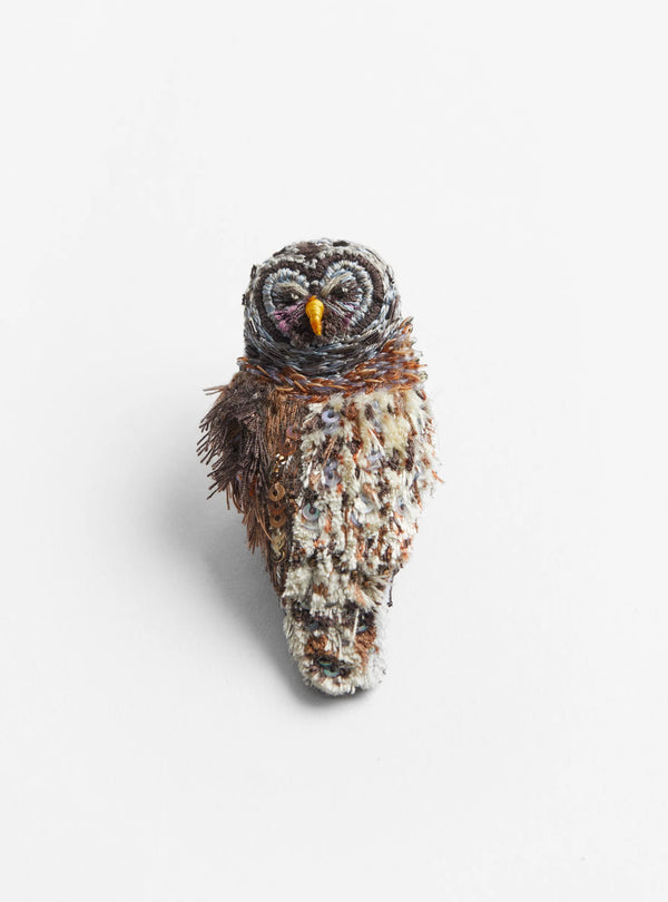 Trovelore Hoot Owl Brooch Pin
