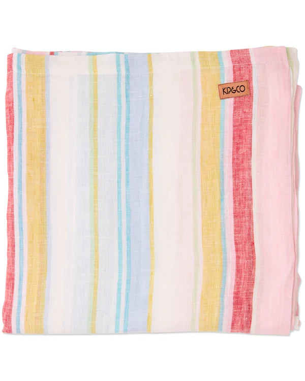 Bellissimo Stripe Tablecloth Large Rectangular