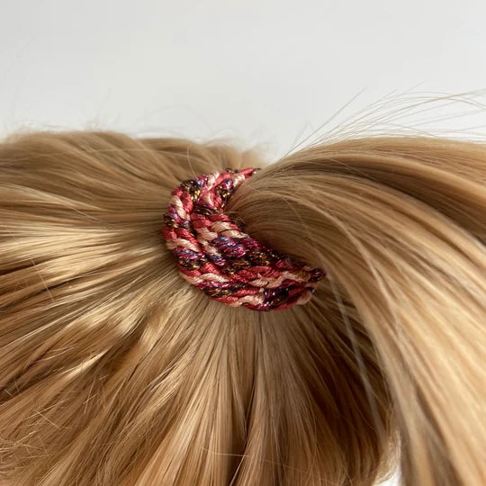 KKNEKKI Mix Rusty Peach Red Glitter