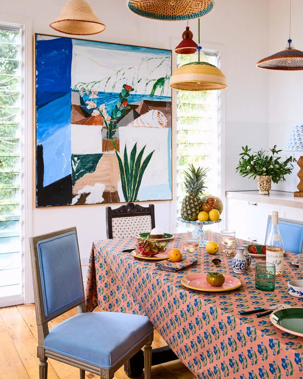 Kip&Co x Anna Spiro Indian Summer Rose Tablecloth
