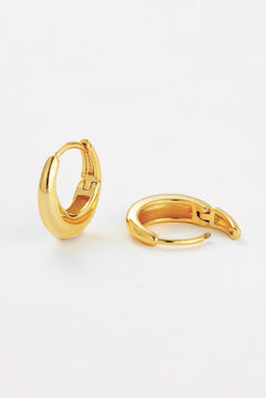 Cleo Hoop Small Gold