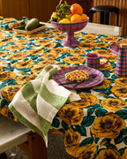 Kip & Co Golden Peony Tablecloth