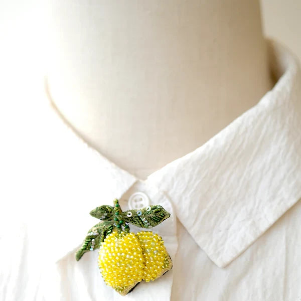 Trovelore Amalfi Lemons Brooch