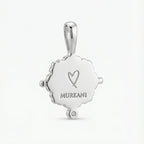 Murkani Loved Always Huggie Sterling Silver