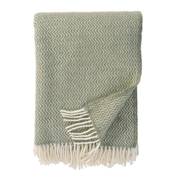 Klippan Sorbet Wool Blanket - Pistachio