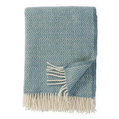 Klippan Sorbet Wool Blanket - Silky Blue
