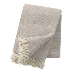 Klippan Ralph Eco Wool Blanket - Beige