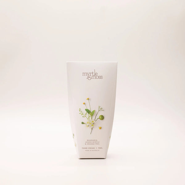 Myrtle & Moss Hand Cream: Mandarin, Lemon Myrtle and Orange Peel