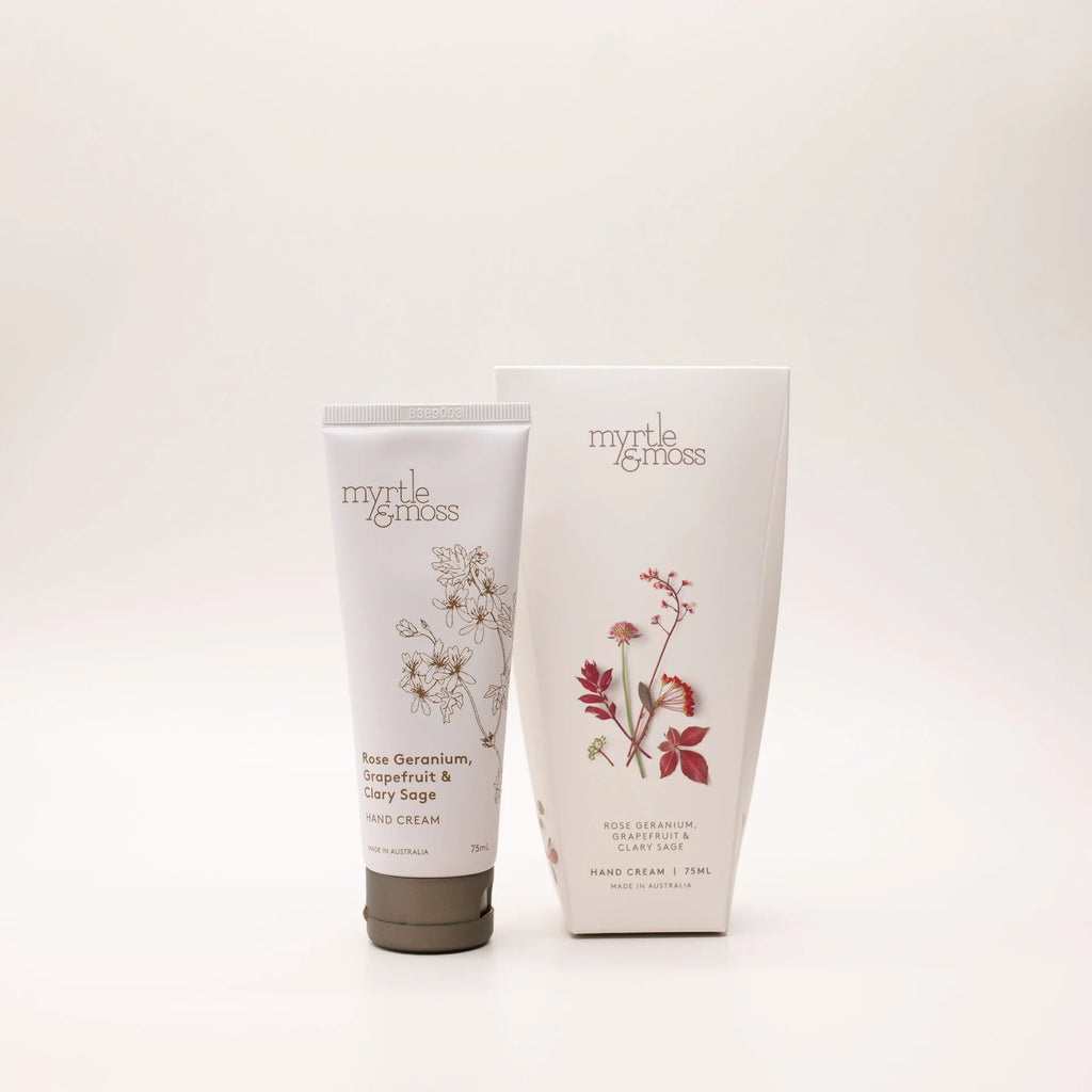 Rose Geranium, Grapefruit & Clary Sage Hand Cream