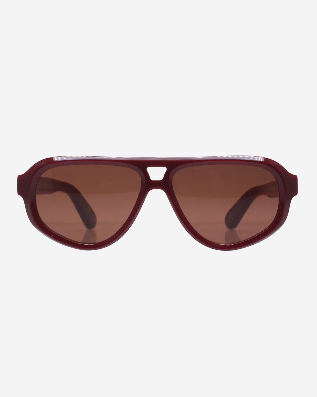 Luxe Ryder Merlot Sunglasses
