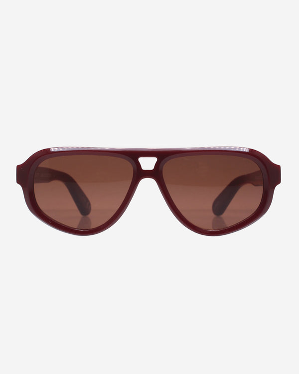 Luxe Ryder Merlot Sunglasses