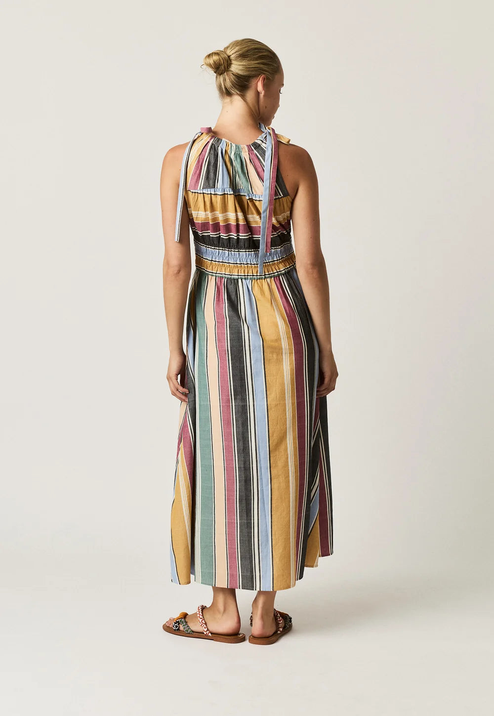 Sadie Dress Atlas Stripe