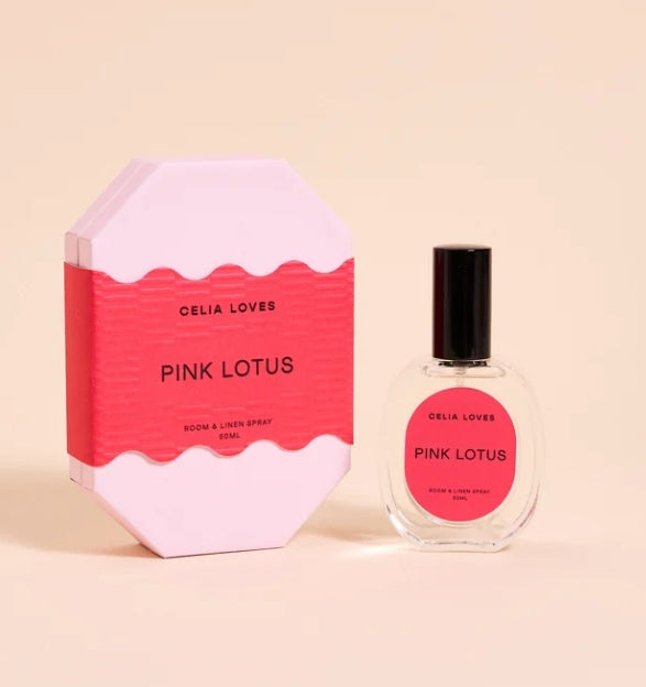 Celia Loves Pink Lotus Room Spray