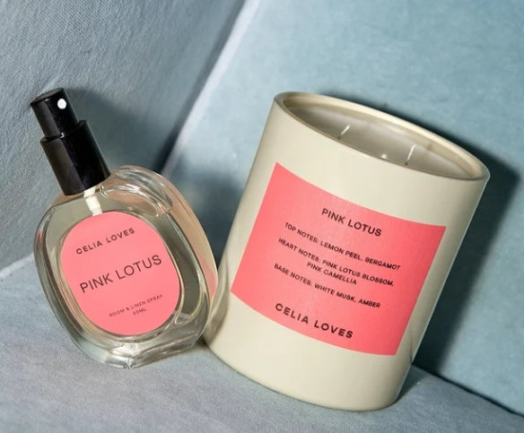 Celia Loves Pink Lotus Room Spray