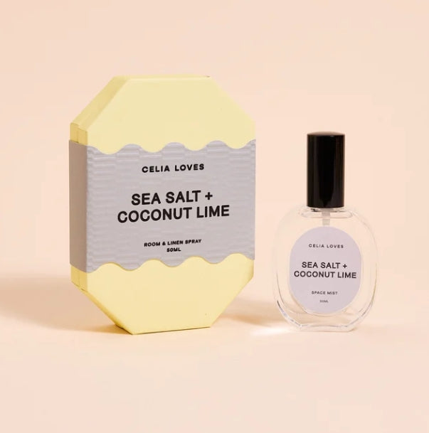 Celia Loves Sea Salt & Coconut Lime - Room Spray