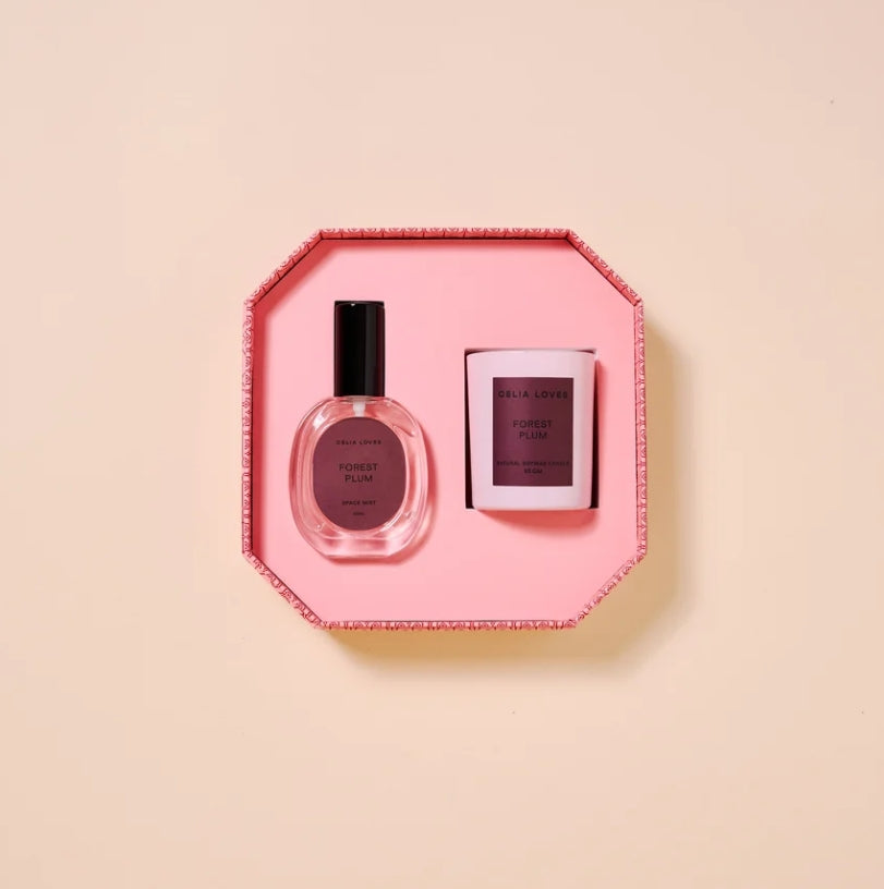 Forest Plum - Candle & Room Spray Duo Set