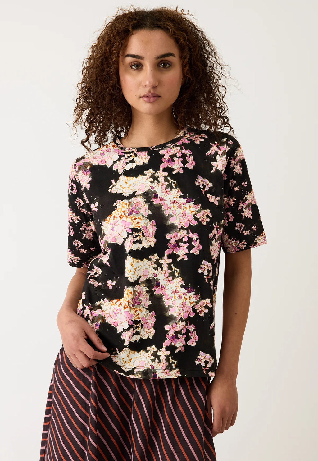 Grace Tee Pink Hydrangea