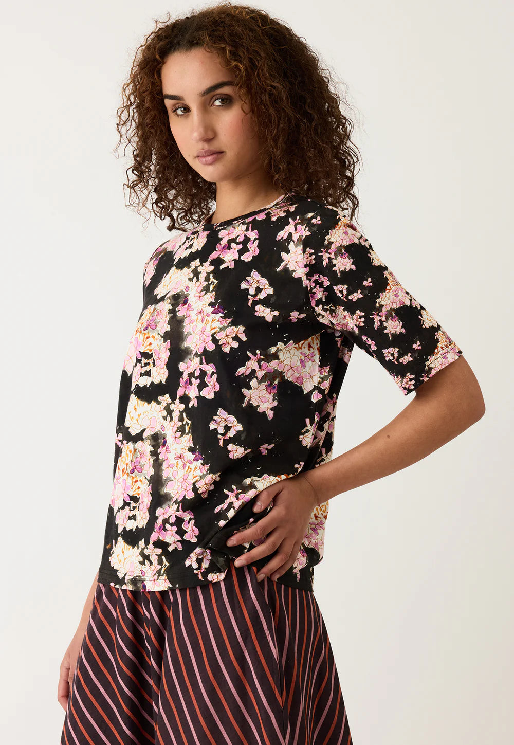 Grace Tee Pink Hydrangea