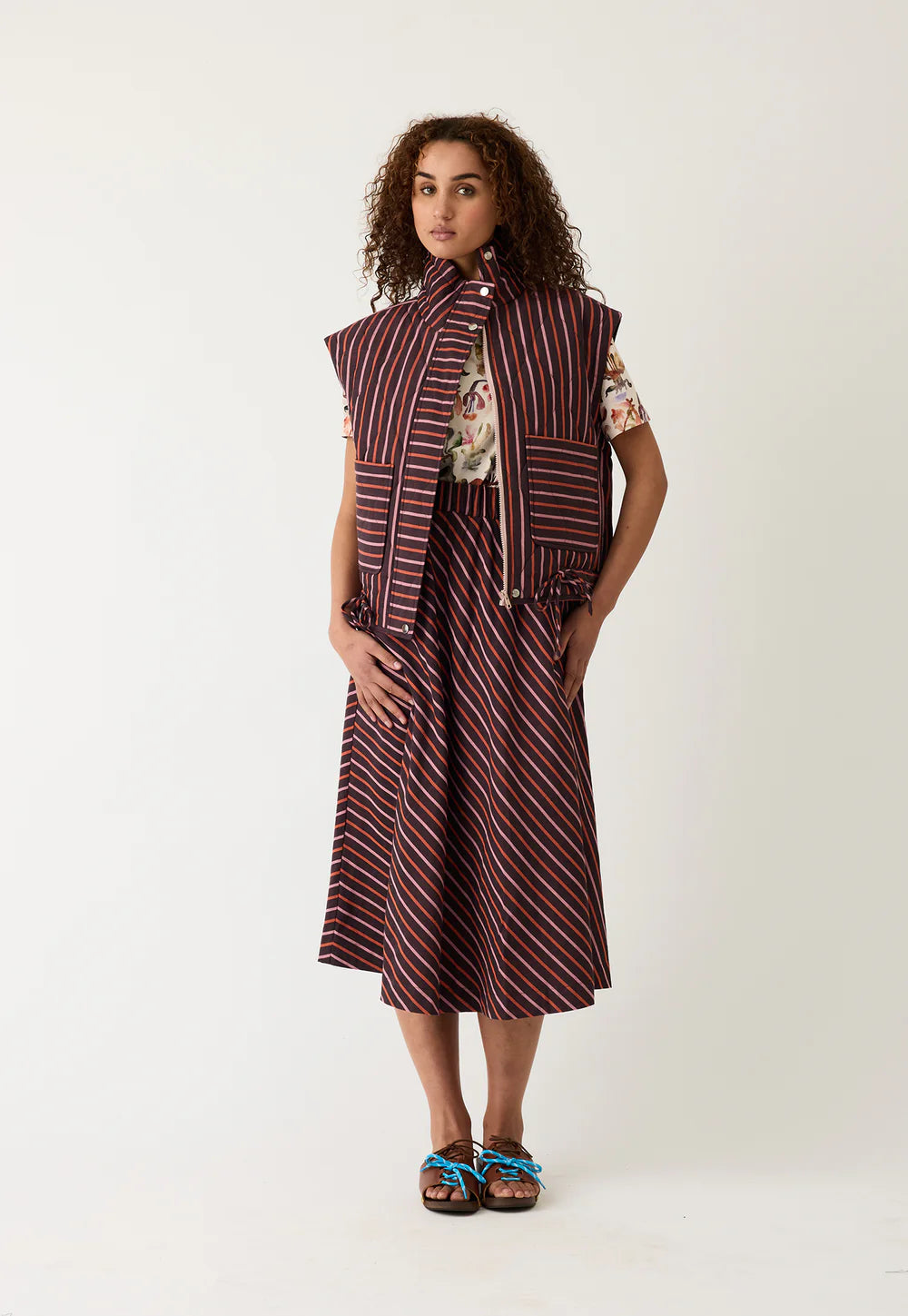 Noa Vest Twilight Stripe