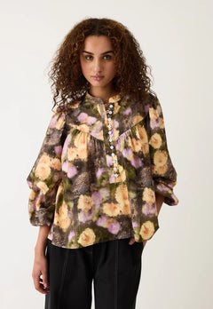 Sierra Blouse Rain Floral