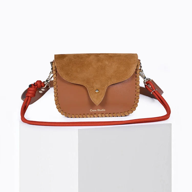 Craie Studio West Bag - Suede Tan
