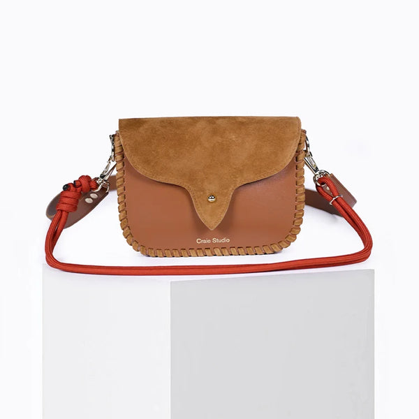 Craie Studio West Bag - Suede Tan