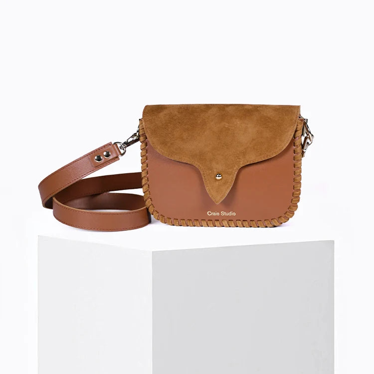 Craie Studio West Bag - Suede Tan