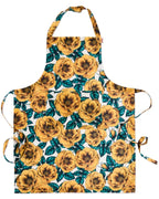 Golden Peony Apron