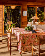 Warm Floral Breeze Tablecloth Standard Rectangular