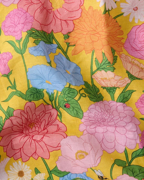 Kip & Co Follow The Sun Yellow Tablecloth