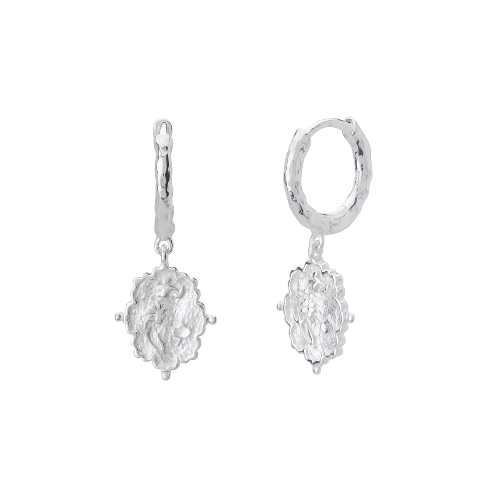 Murkani Loved Always Huggie Sterling Silver