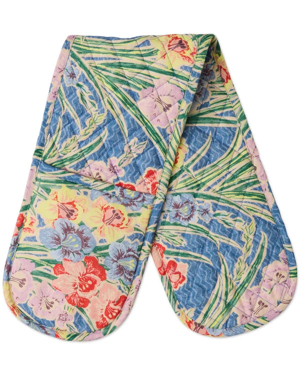Kip&Co x Anna Spiro Gladiolus Double Oven Mitt One Size