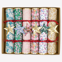 Meri Meri x Liberty Origami Star Crackers  (Pack of 6 in 6 designs)